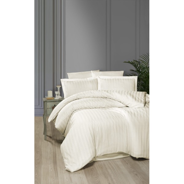 КПБ DO&CO Сатин DELUX 200*220 (50*70/2) (70*70/2) BROAD LINE кремовый