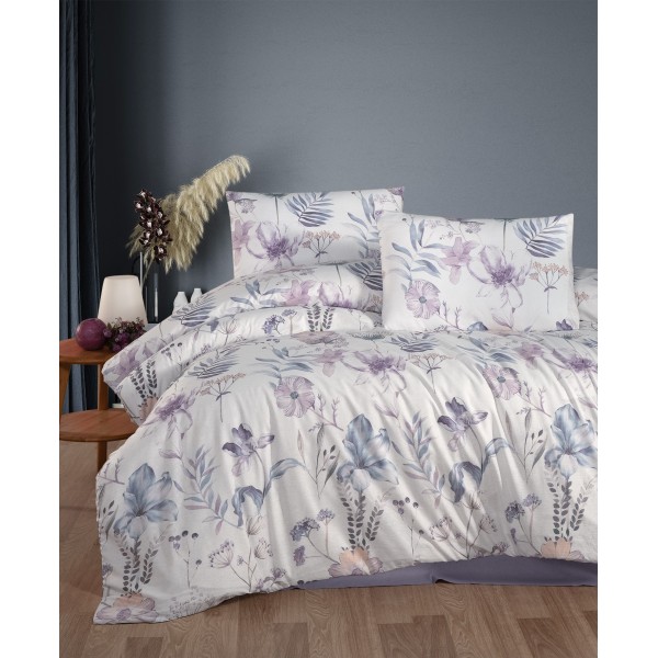 КПБ DO&CO RANFORCE 1,5 сп.50*70/1) AMARIS лиловый