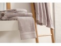 Полотенце махровое Pearl Balance Grass 80х150 Светло-серый