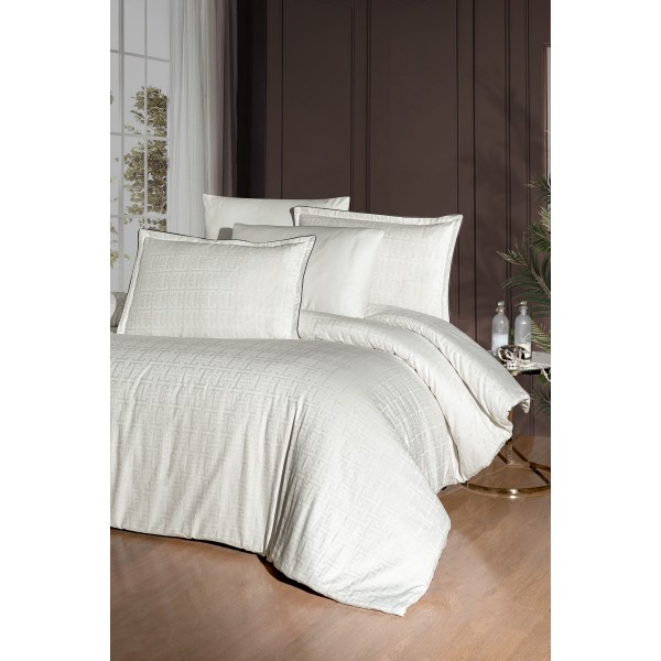 КПБ DO&CO Сатин DELUX PREMIUM 200*220 (50*70/2) (70*70/2) RODEL кремовый