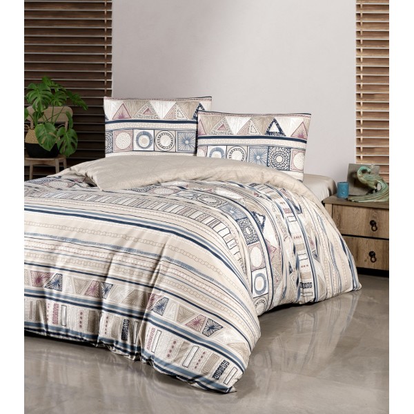 КПБ DO&CO RANFORCE 1,5 сп.50*70/1) BOHEM екру
