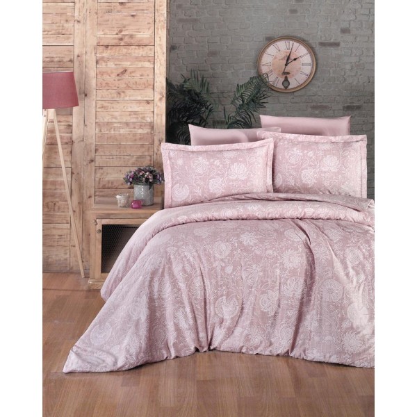 КПБ DO&CO Сатин DELUX 200*220 (50*70/2) (70*70/2) LIENZ пудра