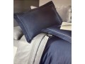 Постельное белье (Сатин де люкс) евро (Serenity Denim/grey)