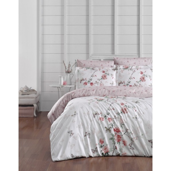КПБ DO&CO Сатин DELUX 200*220 (50*70/2) (70*70/2) MATILDE белый