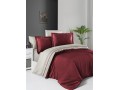КПБ DO&CO Сатин жаккард 200*220 (50*70/2) (70*70/2) PASSION DARK бордовый
