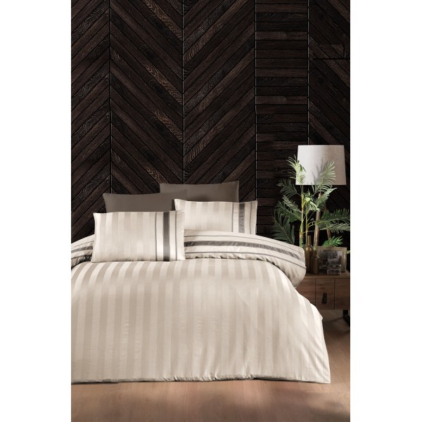 КПБ DO&CO Сатин жаккард 200*220 (50*70/2) (70*70/2) ARTWEL шампань