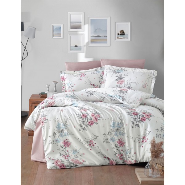 КПБ DO&CO Сатин DELUX 200*220 (50*70/2) (70*70/2) LEENA пудра