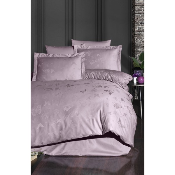 КПБ DO&CO Сатин жаккард 200*220 (50*70/2) (70*70/2) CORINA лаванда