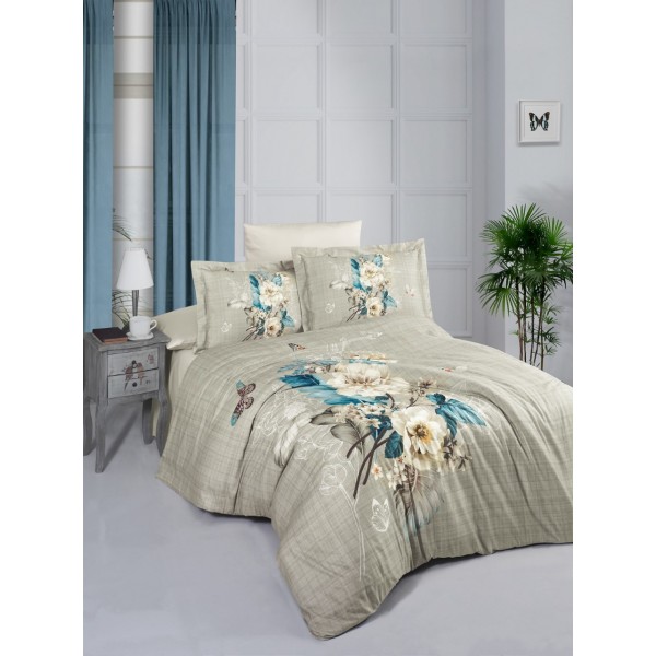 КПБ DO&CO Сатин LUX EXCLUSIVE 200*220 (50*70/2) (70*70/2) MANOLY бежевый