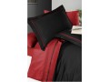 Постельное белье (Сатин де люкс) евро (Serenity Red/Black)