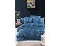 КПБ DO&CO Сатин DELUX PREMIUM 200*220 (50*70/2) (70*70/2) TALYA голубой
