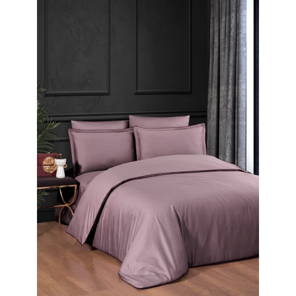 КПБ DO&CO Сатин DELUX PREMIUM 200*220 (50*70/2) (70*70/2) LUCCA пудра